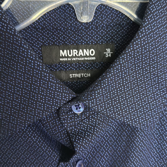 Men’s stretch long sleeve button down - Picture 2 of 4